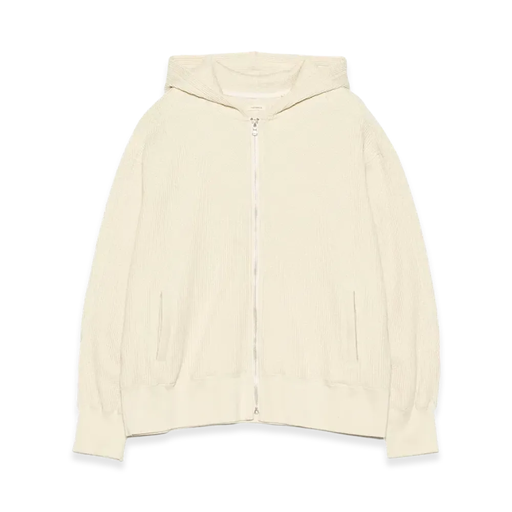 nanamica Zip-Up Thermal Hoodie "Natural"