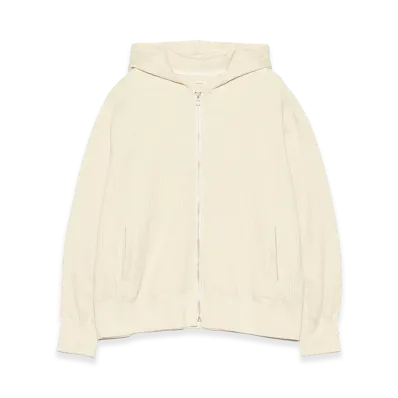 nanamica Zip-Up Thermal Hoodie "Natural"