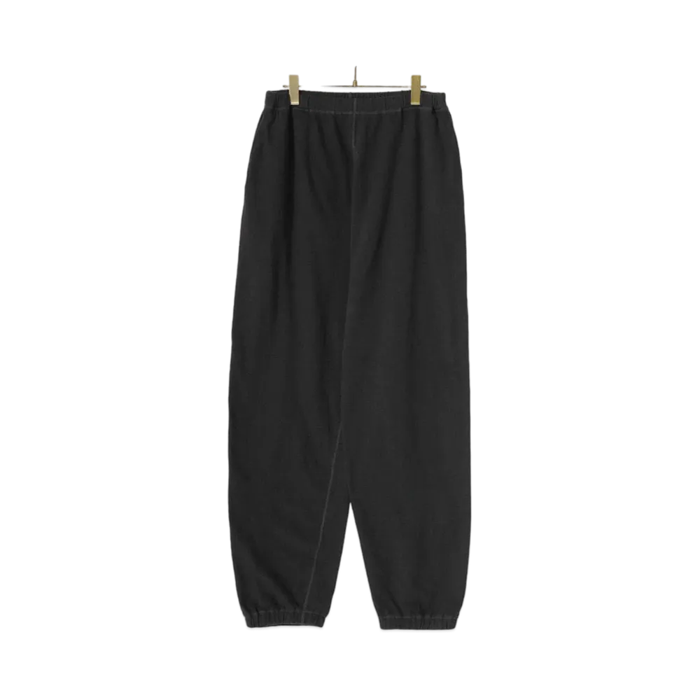COMOLI Product Dyed Fleece Pants "Ink Black"