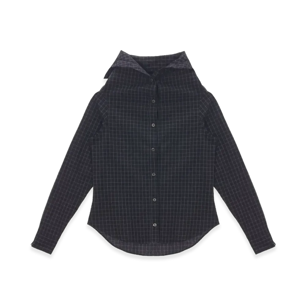 OUR LEGACY Women's Kaonashi Shirt "Black"