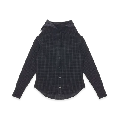 OUR LEGACY Women's Kaonashi Shirt "Black"