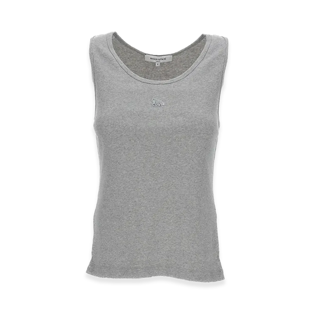 Maison Kitsune Women's Top "Light Grey Melange"