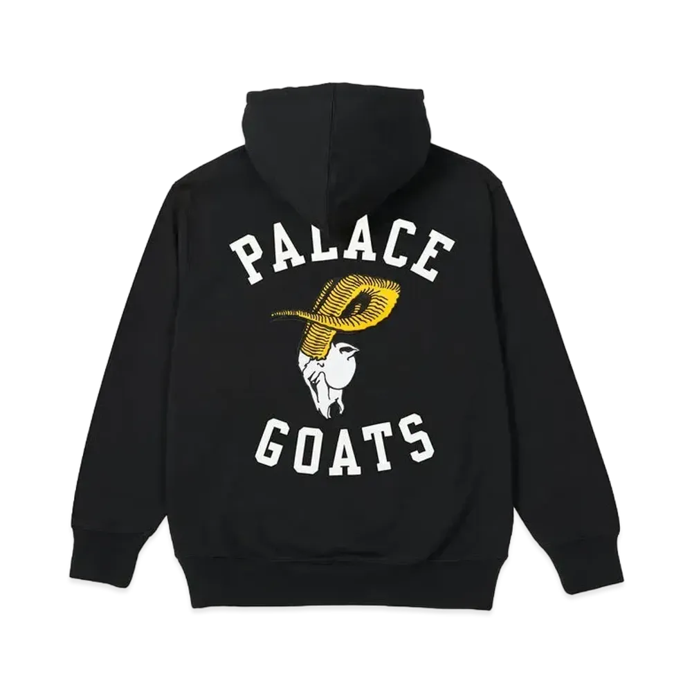 PALACE GOATS HOOD "Black"