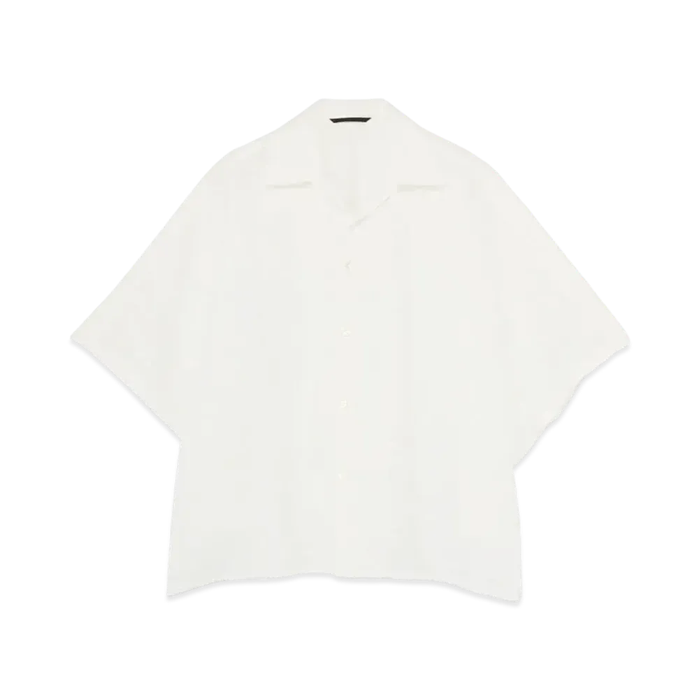 Yohji Yamamoto Y's LAWN BIG SHORT SHIRT "Off White"