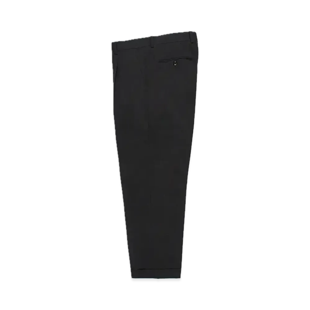 WACKO MARIA x Dormeuil Striped Pleated Trousers (Type-2) "Chrcoal"