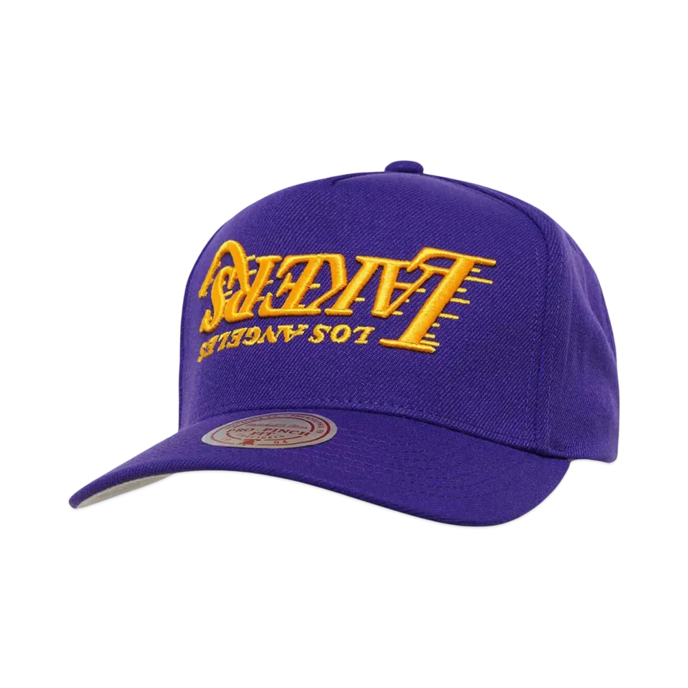 Mitchell&Ness NBA UPSIDE PRO SNAPBACK LAKERS "PURPLE"