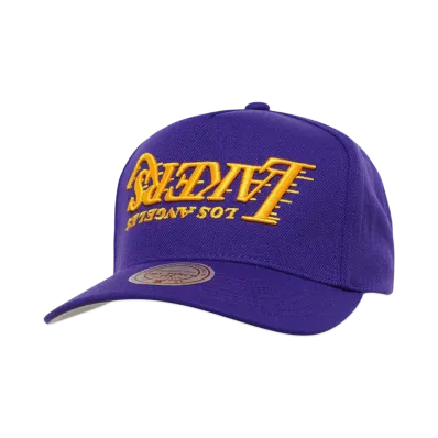 Mitchell&Ness NBA UPSIDE PRO SNAPBACK LAKERS "PURPLE"