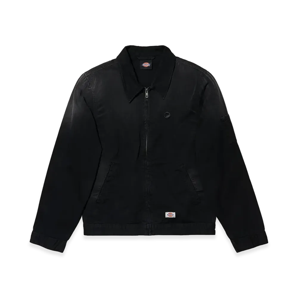OUR LEGACY Work Shop x Dickies Eisenhower Jacket "Washed Black"