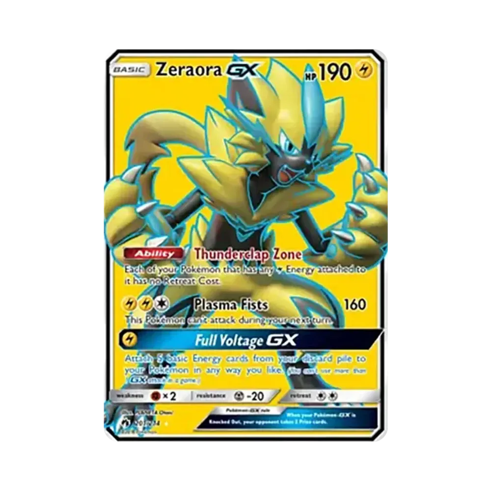ゼラオラGX UR [201/214]【英語版】(サン&ムーン「ロストサンダー」)