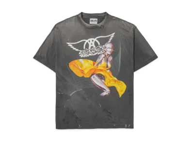 Saint Mxxxxxx x AEROSMITH AS SS T-Shirt "Black"