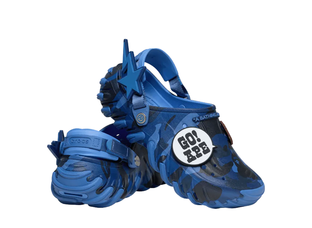 A BATHING APE x Crocs Echo RO Clog 