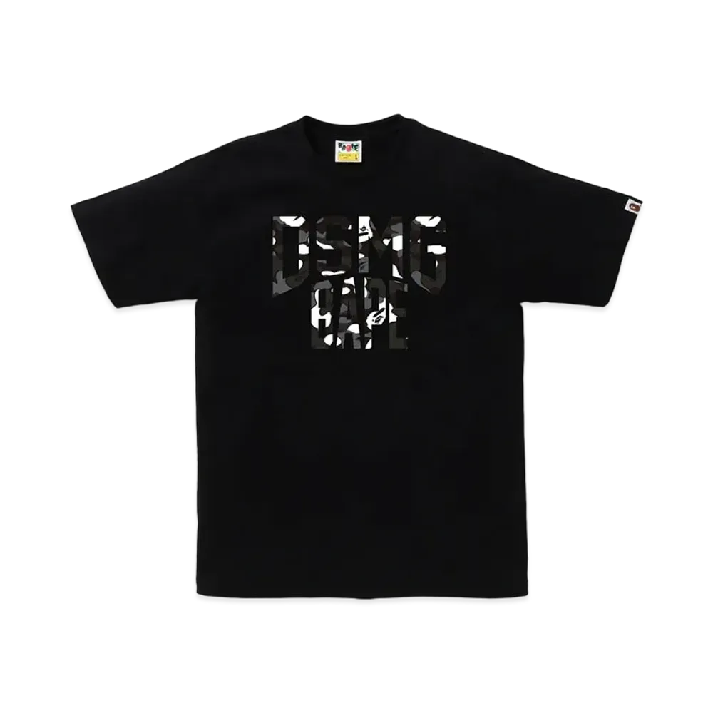 A BATHING APE Bape Store Dsmg NYC Logo Tee "Black"