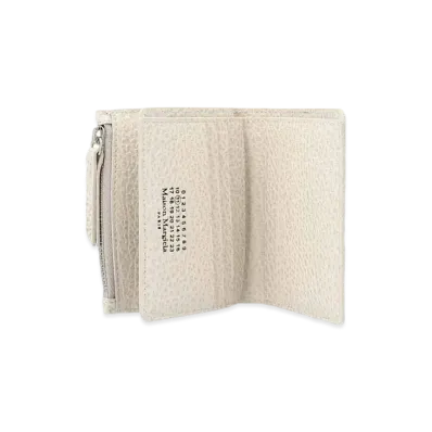Maison Margiela Leather Flap Wallet "Gray"