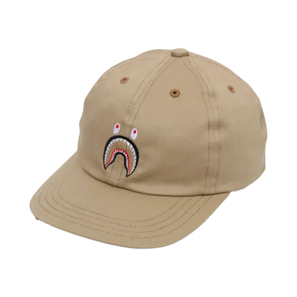 A BATHING APE Shark Cap "Beige"
