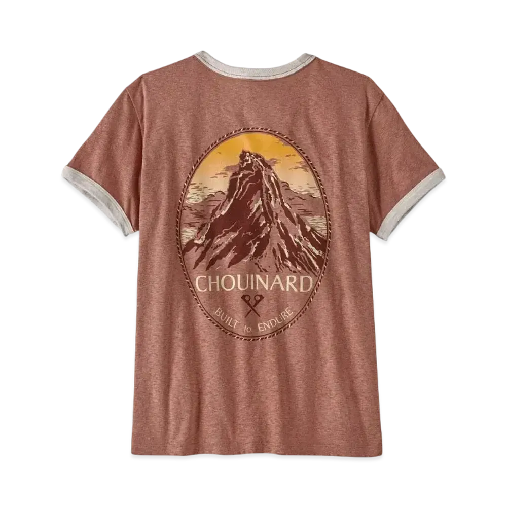Patagonia Women's Chouinard Crest Ringer Responsibility "Clay"