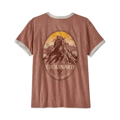 Patagonia Women's Chouinard Crest Ringer Responsibility "Clay"
