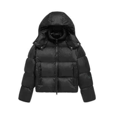 Amiri Jacquard Puffer "Black"