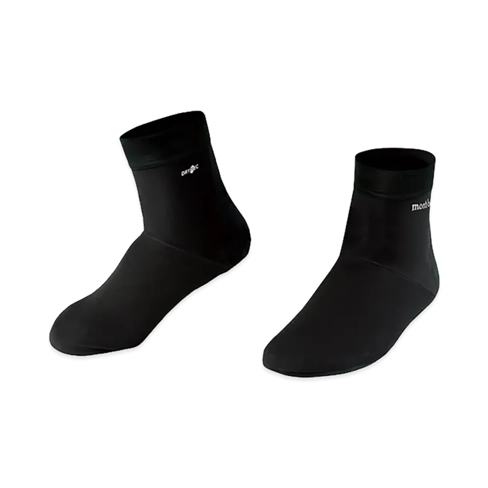 mont-bell Dry-Tec Storm Socks "Black"