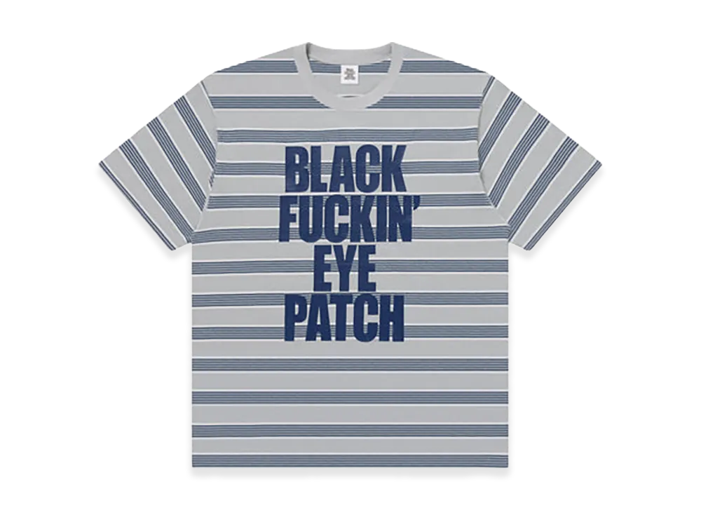 BlackEyePatch BFEP Striped Tee "Gray"