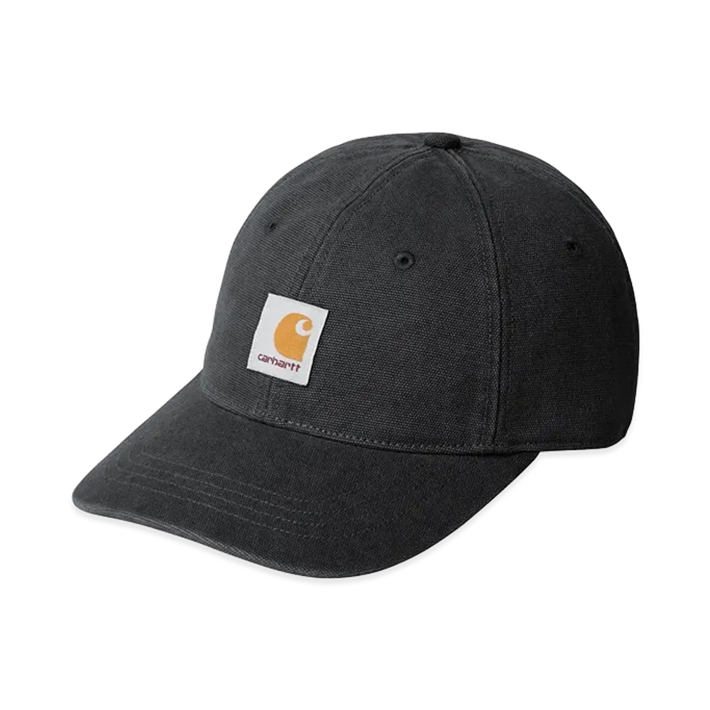 Carhartt WIP Canvas Cap "Black(Stone Washed)"