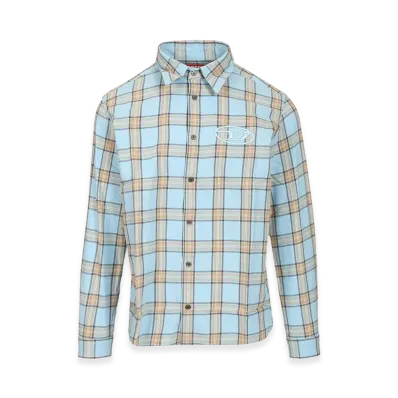 Diesel Tartan Shirt "Light Blue"