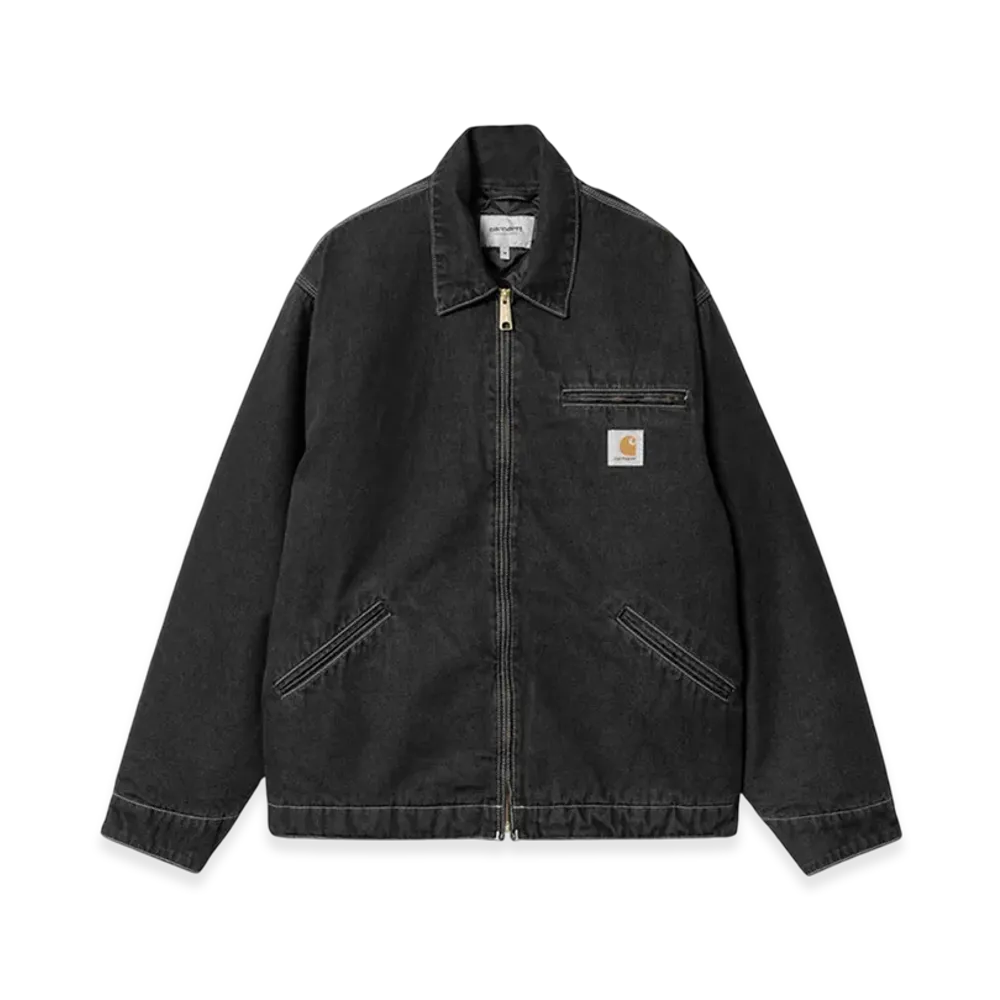 Carhartt WIP Norco Denim OG Detroit Jacket "Black Stone Washed"