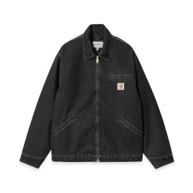 Carhartt WIP Norco Denim OG Detroit Jacket "Black Stone Washed"