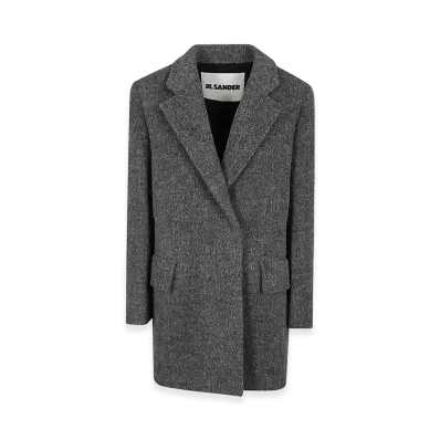 Jil Sander Women's Wool Coat "Gray"