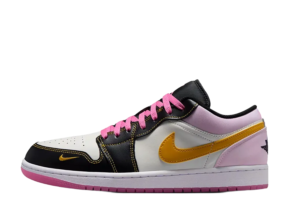 Nike Air Jordan 1 Low SE "Black/Pinksicle/University Gold"