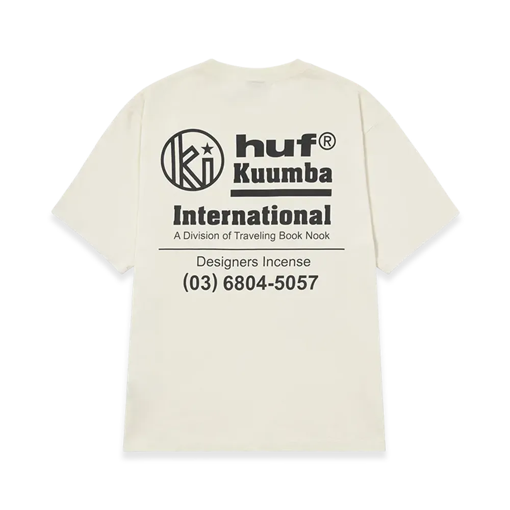 HUF x KUUMBA International Tee "Cream"