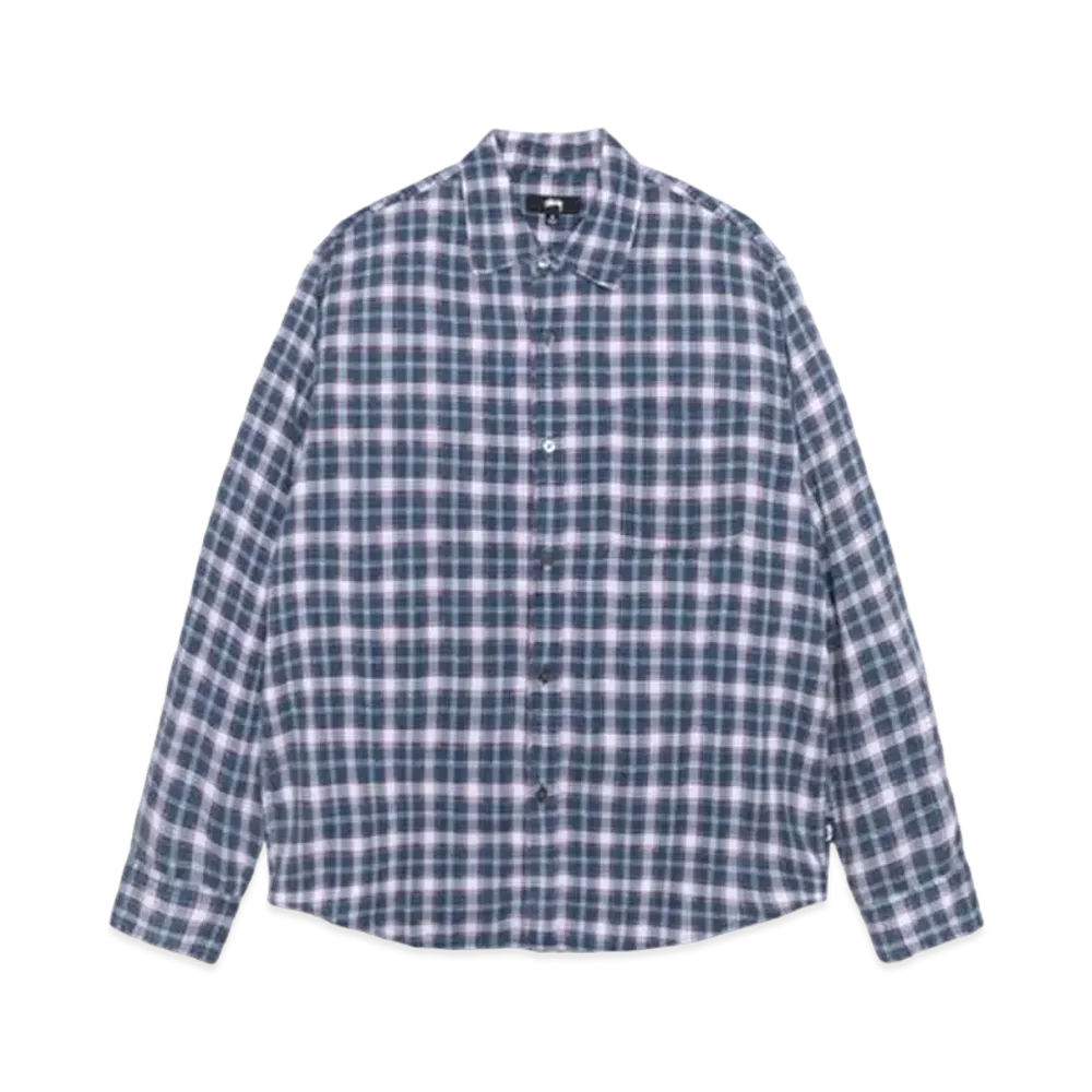 Stussy Matthew Plaid Shirt "Navy"