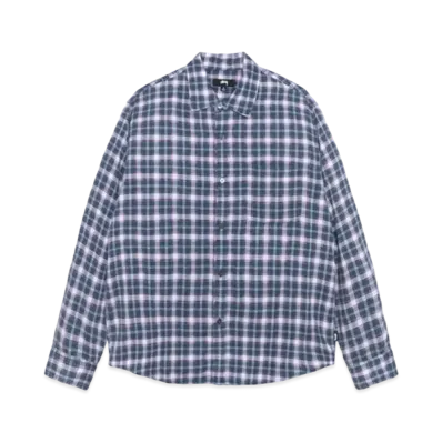 Stussy Matthew Plaid Shirt "Navy"