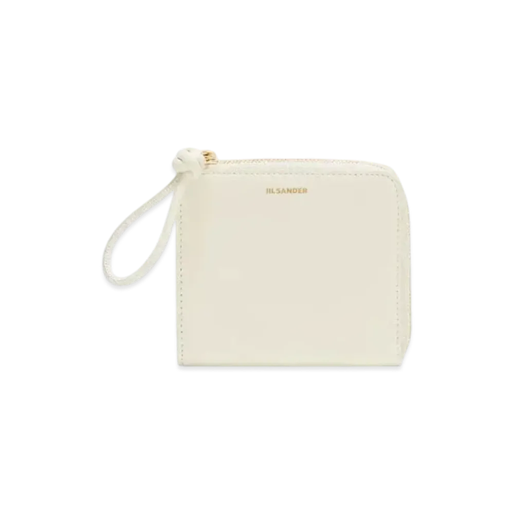 Jil Sander Giro Card Holder "Eggshell"