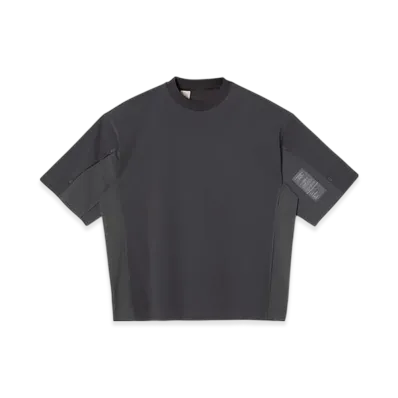 N.HOOLYWOOD Side-Panel T-Shirt "Charcoal"