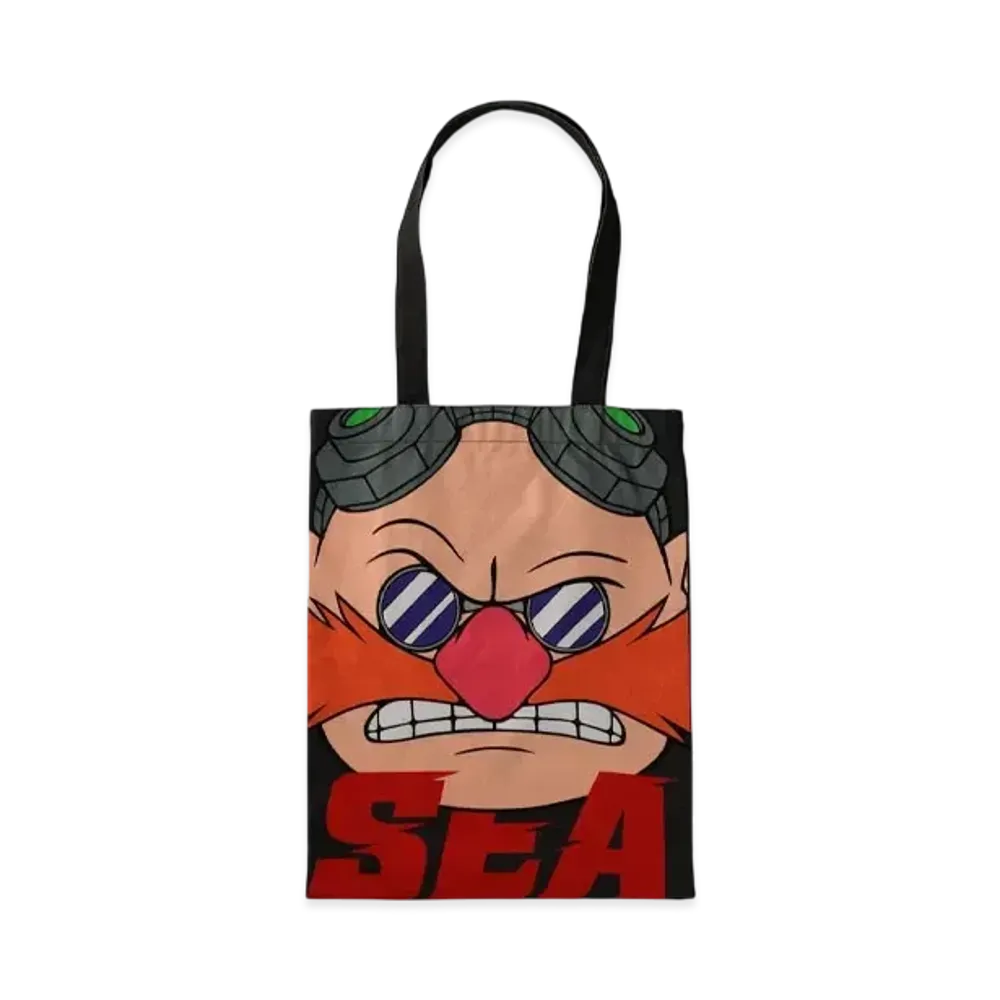WIND AND SEA x Sonic The Hedgehog Tote Bag "Black"