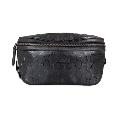 GUCCI GG Imprime Belt Bag "Black"