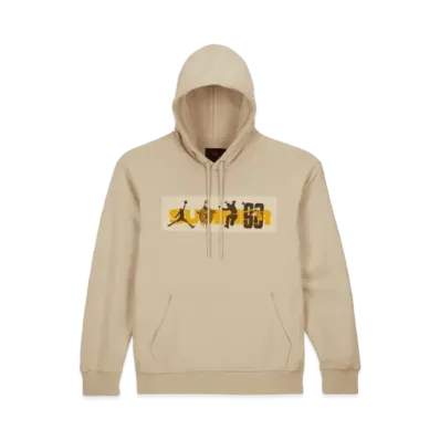 UNION x Jordan x Bephies Beauty Supply Men's Fleece Hoodie "Beige"