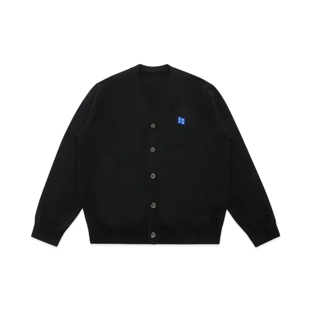 ADERERROR Tag Cardigan 01 "Black"