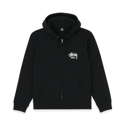 Stussy Stock Seoul Zip Hood 2021 "Black"