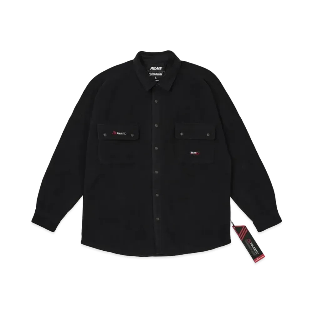 PALACE Polartec Drop Shoulder Shirt "Black"