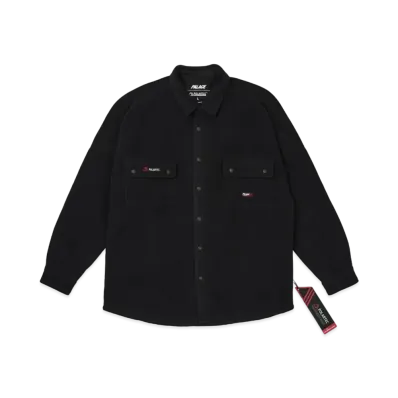 PALACE Polartec Drop Shoulder Shirt "Black"