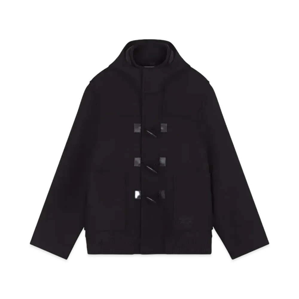 Maison Kitsune Duffle Coat "Black"