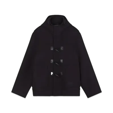 Maison Kitsune Duffle Coat "Black"