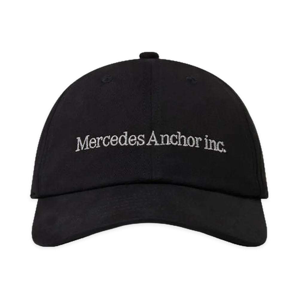 Mercedes Anchor inc. One Line Logo Cap "Black"