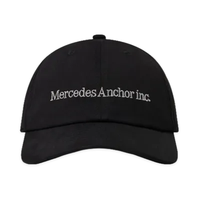 Mercedes Anchor inc. One Line Logo Cap "Black"