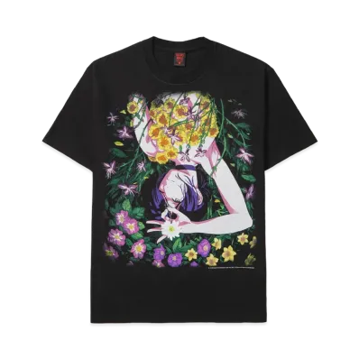 Geeks Rule x CHAINSAW MAN The Movie Reze Arc 15 Silkscreen Printing LS T Shirt vol.01 "Black"