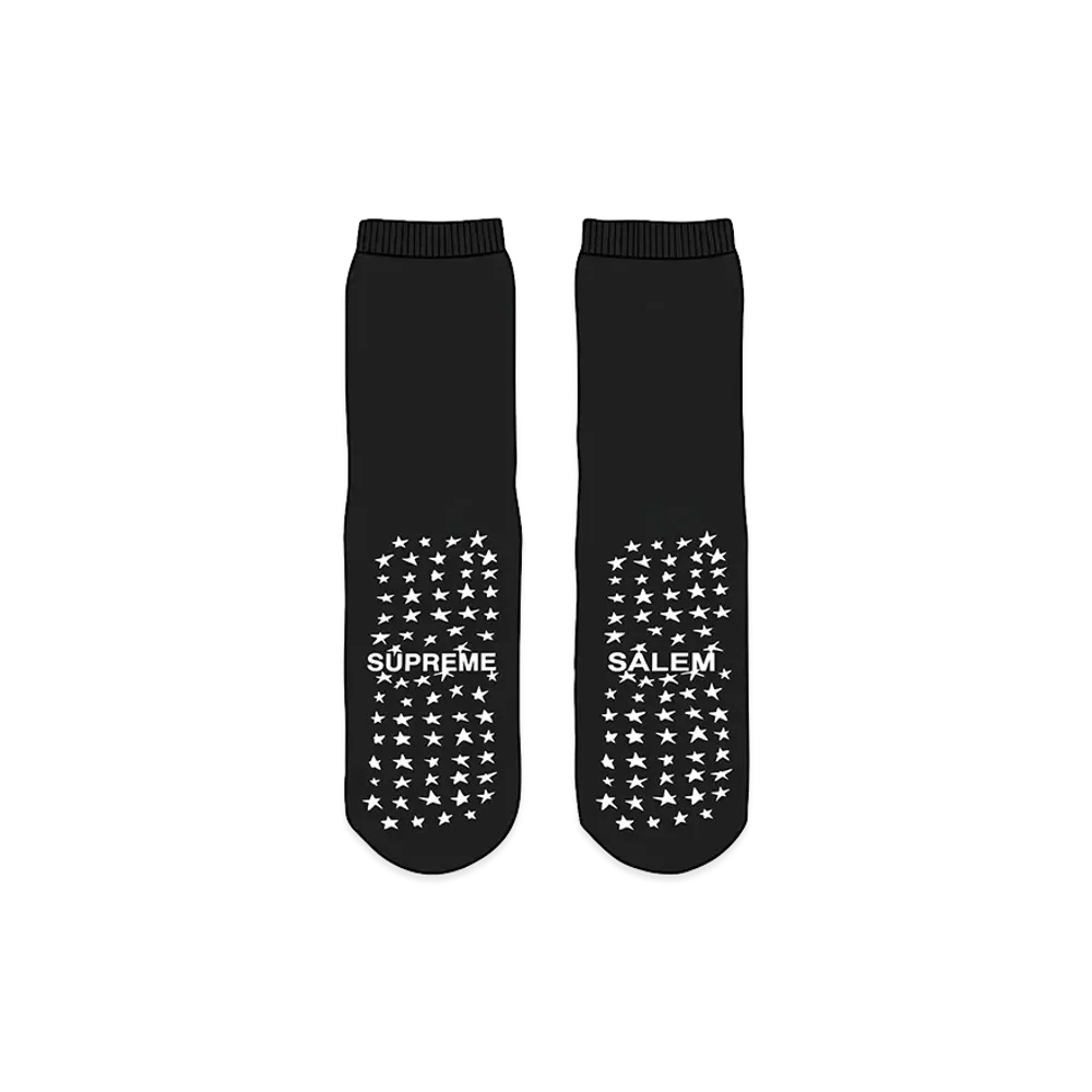 Supreme x SALEM Hospital Socks "Black"