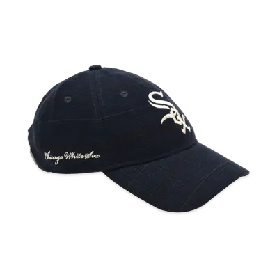 NEW ERA x THE CAP 9Twenty Woven Scorch Chicago White Sox "Navy/Check"
