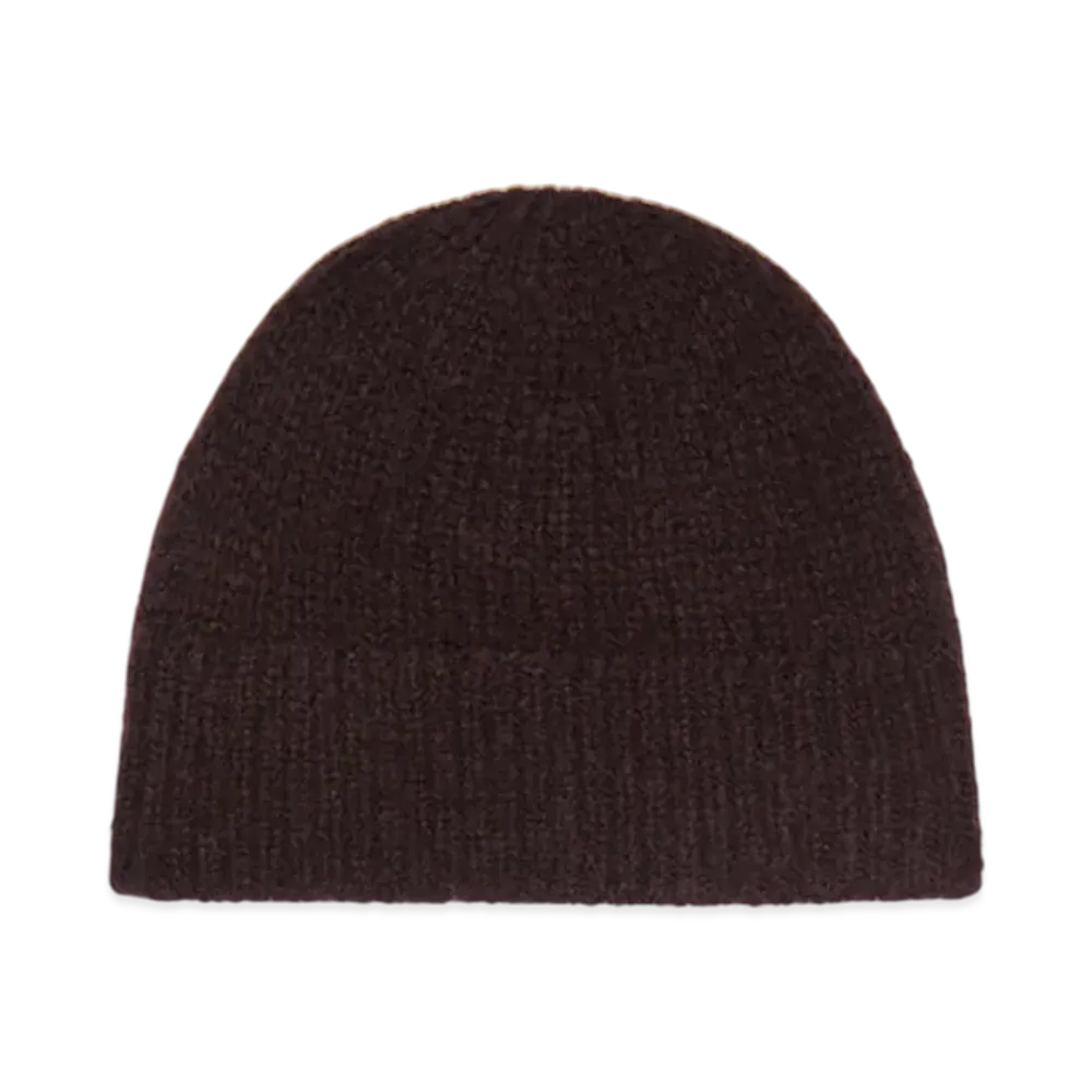 DRIES VAN NOTEN Alpaca Blend Beanie "Dark brown"
