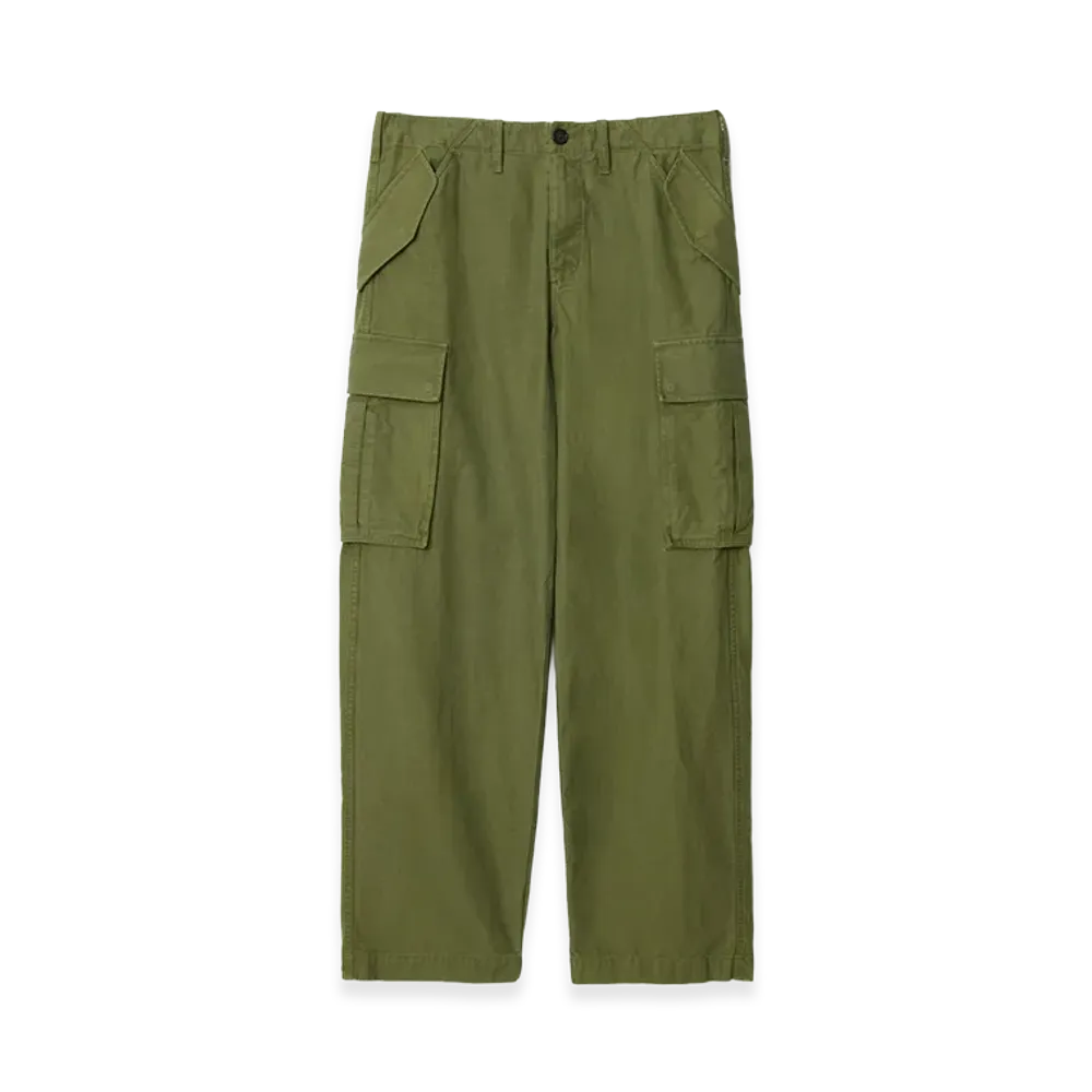 Burberry Cotton Cargo Trousers "Pasture Green"
